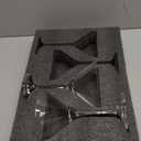 JEKOSEN Crystal Martini Cocktail Glasses 11 Ounce Set of 4 With Premium Gift Box Premium Strong Lead, Clear