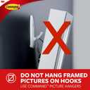 Command Medium Utility Hooks, 20 Hooks and 24 Strips, Damage-Free Hanging Wall Hook with Adhesive Strips, No Tools Great for Hanging, Organization and Storage, Holds up to 3 lb