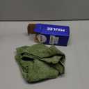 MIULEE Pack of 2 Couch Throw Pillow Covers 12x20Inch Soft Moss Green Spring Chenille Lumbar Pillow Covers for Sofa Living Room Solid Dyed Cases