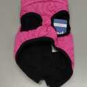 SCENEREAL Dog Winter Coat - Warm Puppy Jacket with Built-in Harness, Waterproof, Fleece Puffer Vest, Windproof Snow Clothes for Small to Medium Dogs, Small (Chest 14")-Regular, #2 Rose-Gloss