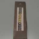 Wearlizer Metal Band Compatible with Apple Watch Bands for Women 40/38/41/42/44/45/46/49mm, Enamel Stainless Steel Strap for iWatch Series 11-1 SE/Ultra (Gold/Black)