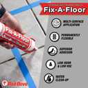 The Original Fix-A-Floor Loose Tile Repair Adhesive - Tile, Marble, Stone, Wood - Easy DIY Repair – Versatile Compatibility - 1 Gallon Jug – Comes with a Syringe Applicator