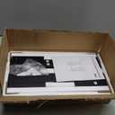 TUTOTAK Small Side Table, Narrow End Table, Skinny Sofa Table, Slim Nightstand, Couch Table, Living Room, Bed Room, Brown TB01BB062 (2-Tier7.9"D x 15.8"W x 22.5"H)