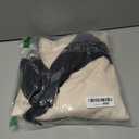 Women Bow Sweater Cute Tie Front Cropped Cardigan V Neck 7/8 Long Sleeve Fall Knit Top Elegant Holiday Party Office Wear (XXL)