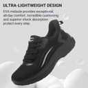 Treesky Non Slip Work Shoes for Women - Ultra Lightweight Slip Resistant Sneakers for Nursing, Food Service & Kitchen, Ideal for Wet Environments, Walking & Standing All Day 6/7.5