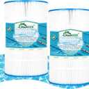 HANXER® PAP75 Swimming Pool Filter Replaces for C-9407, Clear 75, Ultral-C2, R173214, 59054100, FC-0685, 590541, 10751, 75 Sq.Ft Pool Filter Cartridge, 2 Pack