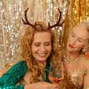 Beaupretty Christmas Reindeer Antlers Headband Antler Headband Deer s Christmas for Halloween Cosplay Party, Brown