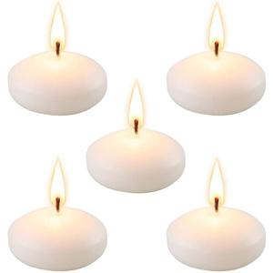 Set of 48 Unscented Floating Candles for Centerpieces, 2 Inch Small Floating Candles for Holiday, Weddings, Parties, Special Occasions and Christmas Home Decorations