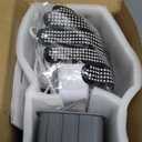 EENOUR Hat Press Machine, Mini Heat Press for Caps with 3 Heating Levels & AutoOff, Handheld Cap Easy Press with 3"×5.5" Arched Heating Plate, 2 Press Platens, A Safety Base