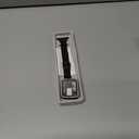 Joyozy Slim Stainless Steel Band Compatible with Apple Watch 38mm 40mm 41mm 42mm 44mm 45mm 46mm Milanese Strap with Bling Glitter Case Built-in Screen Protector Dressy Bracelet Band for Women (Black 42mm)