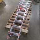 Little Giant Ladder Systems, SkyScraper, M17, 9-17 Foot, Stepladder, Aluminum, Type 1A, 300 Lbs Weight Rating, (10110)