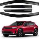 4 Pieces Tape-on Extra Durable Rain Guards Fit for 2024 2025 Honda Prologue,Window Deflectors,Window Visors (Smoke Black)