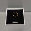 Hwagol Smart Ring, Fitness Tracker Smart Ring with Calories/Heart Rate/Blood Oxygen/Sleep Monitoring, Long Lasting Battery Smart Rings Android & iOS Compatible(Gold,10#)