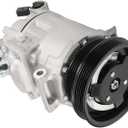 labwork AC Compressor with Clutch CO 4574JC Replacement for Touran Beetle Beetle Cabrio Golf Passat R32 Rabbit