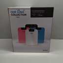 Cooluli 20 Liter Mini Fridge with Temperature Control - White Thermoelectric Cooler and Warmer for Bedroom, Office, Car, Dorm