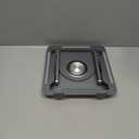 Laptop Stand for Desk, Adjustable Computer Stand with 360° Rotating Base, Ergonomic Laptop Riser for Collaborative Work, Foldable & Portable Laptop Stand, Fits for All 10-16" Laptops (Grey)