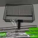 12inch Large Chicken Poop Scooper2 Widths of Slots Litter Sifting Shovel 23 to 66"Chicken Coop Litter Scoop with Stainless Steel Handle, 4 in 1 Multifunctional Heavy Duty Chicken Coop Accessories