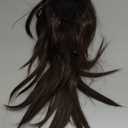 Clip in Ponytail Extension Medium Brown Pony Tails Hair Extensions for Women Long Straight Ponytail Hair piece Human Hair Versatile Pony (4#, 16 inch)