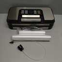 95Kpa Powerful Precision Pro Vacuum Sealer, with Double Heat Seal & Double Pump, Easy-Lock Handle, 10-in-1 Vacuum Sealer Machine for Food with Bags Storage, Built-in Cutter, Stainless Steel