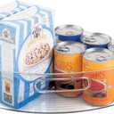 iDesign Lazy Susan 1/4 Wedge Organizer Bin with Handle for Corner Cabinet - Clear - Made in USA