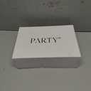 PARTY Women's Fashion Sneaker Lace Up Low Top Comfortable Cushioned Walking Shoes, Podcast, Gold Met, 8.5