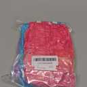 wegreeco Washable Reusable Premium Female Dog Diapers, Medium Large Small Dog Doggie Puppy & Doggy Diapers Female,Period Panties in Heat (Pack of 3, Large)(15"-17" Waist), Bright Color)