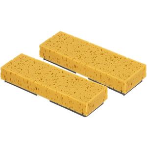 Sponge Mop Refill for Superio Butterfly Mop Only Overall: 9"x3" Screws: 6.5" Apart, 2 Pack (Replacement #1 (2))