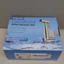 New Version Handheld Bidet Sprayer for Toilet, Premium Stainless Steel Bathroom Bidet Sprayer Set, Baby Cloth Diaper Sprayer with Superior Complete Spray Hoses Kit, Support Wall or Toilet Mount