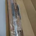 LazBlinds No Tools No Drill Cordless Bamboo Roman Shades, Light Filtering Window Treatment, Roll Up Bamboo Blinds for Window 21'' W x 64'' H, Ceylon Light Russet