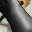 Women's Kitten Heel Sandals Strappy Ankle Strap Open Toe Low Heel Comfortable Dress Shoes for Wedding Party (Black)