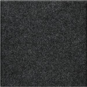 WAPANE Self Adhesive Carpet Floor Peel Tile Square 20 Pcs Peel and Stick Carpet Tiles for Kitchen Bedrooms Indoor Outdoor Dark Grey