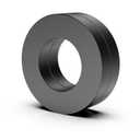 Ferrite Ring Magnets - OD2.35 x ID1.25 x 10mm, Large Magnet, Grade 10 Big Magnets Heavy Duty for DIY, Industry Science, Tools, Garage-Pack of 2