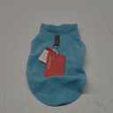 Gooby - Fleece Vest, Small Dog Pullover Fleece Jacket with Leash Ring, Turquoise, Medium (Medium (Around 11-lb))