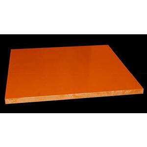 CynKen 1 Piece 20x200x200mm Red Bakelite Phenolic Resin Flat Plate Sheet PCB