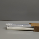 LazBlinds No-Drill Cordless Zebra Blinds - Dual Layer Light Filtering & Room Darkening, Free-Stop Lift, Easy Install, Day & Night Privacy with Valance for Window 26" W x 72" H, White