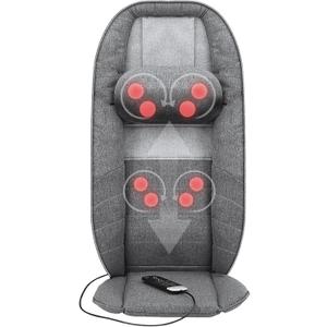 Homedics Total Recline Massage Cushion, Ultimate Versatility, Sit Up, Lean Back, Lie Down, Soothing Heat, Pain Relief, Deep Kneading Shiatsu Massage, Height Detection, Lumbar Stretch, Seat Vibration