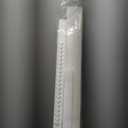 6 Packs Cordless Pleated Light Filtering Window Shade 36 in x 72 in Easy to Cut and Install, White, Paper Blinds with 12 Clips