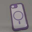 Miracase Magnetic for iPhone 16e Case Full-Body Phone with Built-in Glass Screen Protector, [Compatible with MagSafe] Military Drop Proof 16E Cover Bumper 6.1 inch, Purple