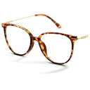 Gaoye Blue Light Blocking Glasses Women/Men, Fashion Round Cateye Frame UV Ray Filter Computer Gaming Glasses