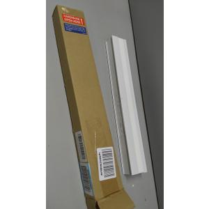 BlindsAvenue Cellular Honeycomb Cordless Polyester Shade, 9/16" Single Cell, Light Filtering, White, Size: 18" W x 48" H (Cotton)