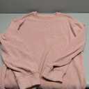 SELINK Women's Crewneck Oversized Corduroy Corded Sweatshirt Long Sleeve Casual Pullover Tops (Pink, S)