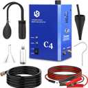 Hipytupa Smoke Machine Automotive Leak Detector  High-Precision Leak Tester for Vacuum, Fuel, and Exhaust Systems in Cars, Trucks, and Motorcycles, 12V DC Smoke Leak Detector for Pipe System