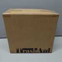 TrashAid Small Black Bathroom Trash Can with Lid Soft Close, 6 Liter / 1.6 Gallon, Stainless Steel Garbage Can with Removable Inner Bucket, Step Pedal, Slim Wastebasket for Toilet, Office, Bedroom