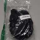 Women Sexy See Through Mesh Bodycon Dress Zebra Print Hollow Out Club Mini Dress (Large Plus, Black)