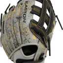 Easton | Havoc Youth Baseball Glove | Multiple Styles (Gray, S)