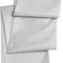 Clothesline Protector  Rotary Umbrella Shield, Waterproof Zipper Design, Authentic Material, Convenient Easy Use, Premium Outdoor Cover, Washing Line for Balcony, Backyard, Garden, Outdoor, Camping (Silver)