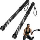 Cordless Battle Ropes (2-Pack) Portable Workout Ropes for HIIT Workouts,Cardio & Muscle Training,Low-Impact Cardio Training,Home Gym Equipment for Men & Women(1.9LB x 2) (1.8LB*2)