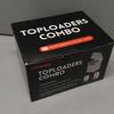 Card Sleeves Toploaders Deck Box - 3"X4" Top Loaders Holder, Penny Sleeves, Crystal Clear Toploader Deck Box, Premium Card Holder Protector for Standard Trading Sport Baseball Football Game Cards