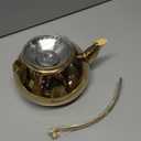 1.5L Stainless Steel Teakettle Classical Teapot Teakettle Fast Water Heating Boiling Pot(Gold)