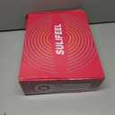 SULIFEEL Rainbow Unicorn Inline Skates for Girls Boys 4 Size Adjustable Light up Wheels Skates for Kids Beginner (Medium - Big Kid, F Spider Black)